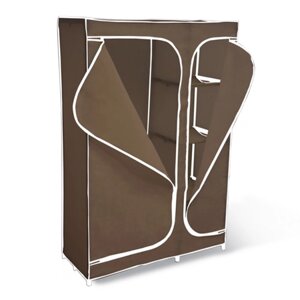 Шкаф для одежды из ткани Dark brown