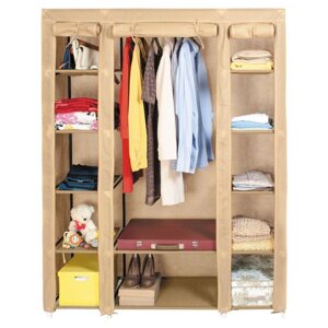Шкаф для одежды из ткани Мокко