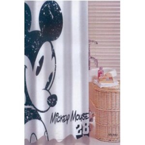 Шторка для ванной Mickey Mouse 180 x 200 см. текстильная