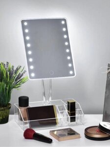 Зеркало косметическое настольное Clear с подсветкой