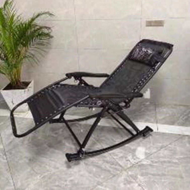 Шезлонг кресло-качалка Rocking повышенной прочности от компании «Kdomy. by» интернет-магазин товаров для дома - фото 1