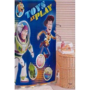 Шторка для ванной Toy Story 180 x 200 см. текстильная