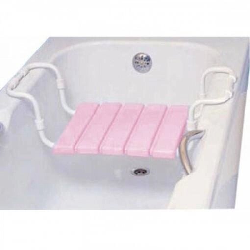 Сиденье для ванны Lider розовое раздвижное от компании «Kdomy. by» интернет-магазин товаров для дома - фото 1