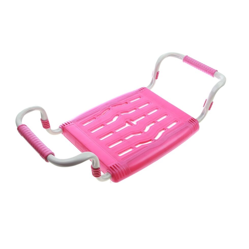 Сиденье для ванны СВ5 розовое раздвижное от компании «Kdomy. by» интернет-магазин товаров для дома - фото 1