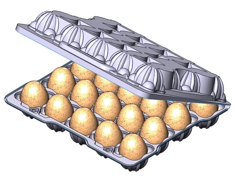 Лоток для перепелиных яиц №2 от компании ИП Дробышевская Н. И. - фото 1