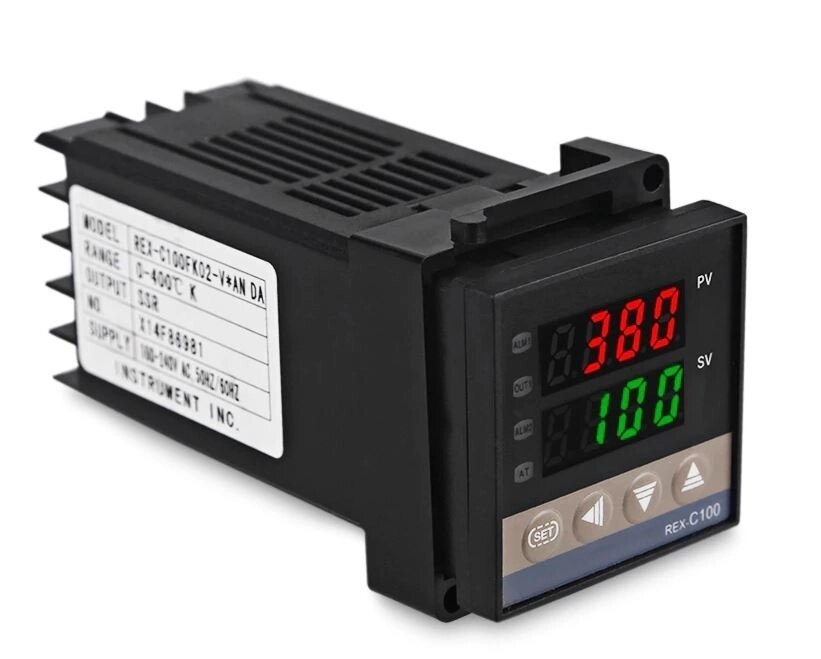 PID цифровой регулятор температуры REX-C100 от компании ИП Дробышевская Н. И. - фото 1