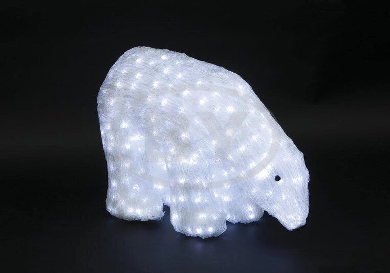 Акриловая светодиодная фигура "Белый медведь"(55х40 см; 752 диода) от компании Интернет-магазин Encity - фото 1