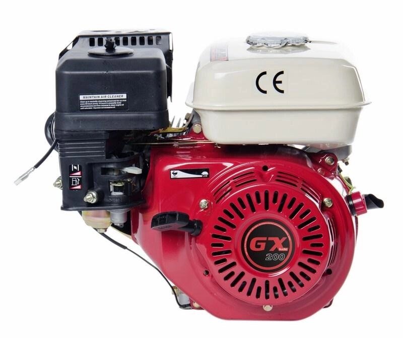 Бензиновый двигатель ZIGZAG GX 200 (SR168F/P-2) от компании Интернет-магазин Encity - фото 1