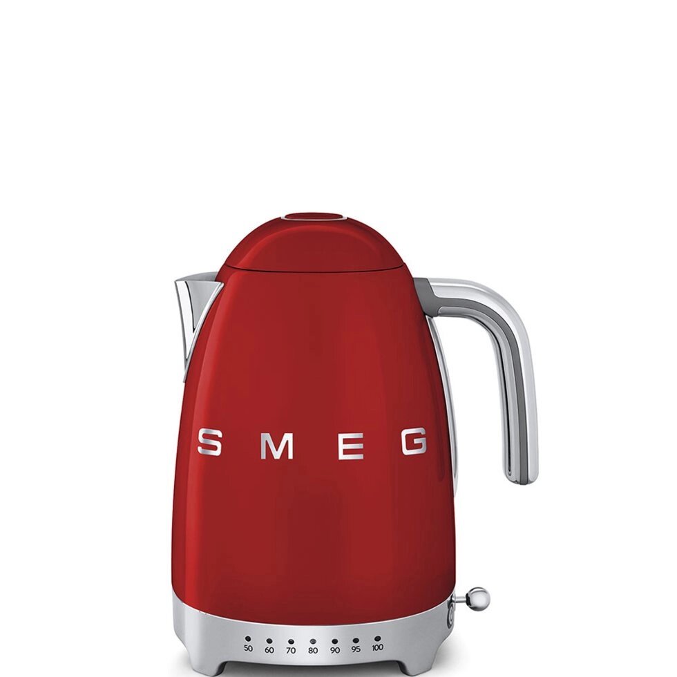 Чайник электрический с регулировкой температуры Smeg KLF04RDEU красный от компании Интернет-магазин Encity - фото 1