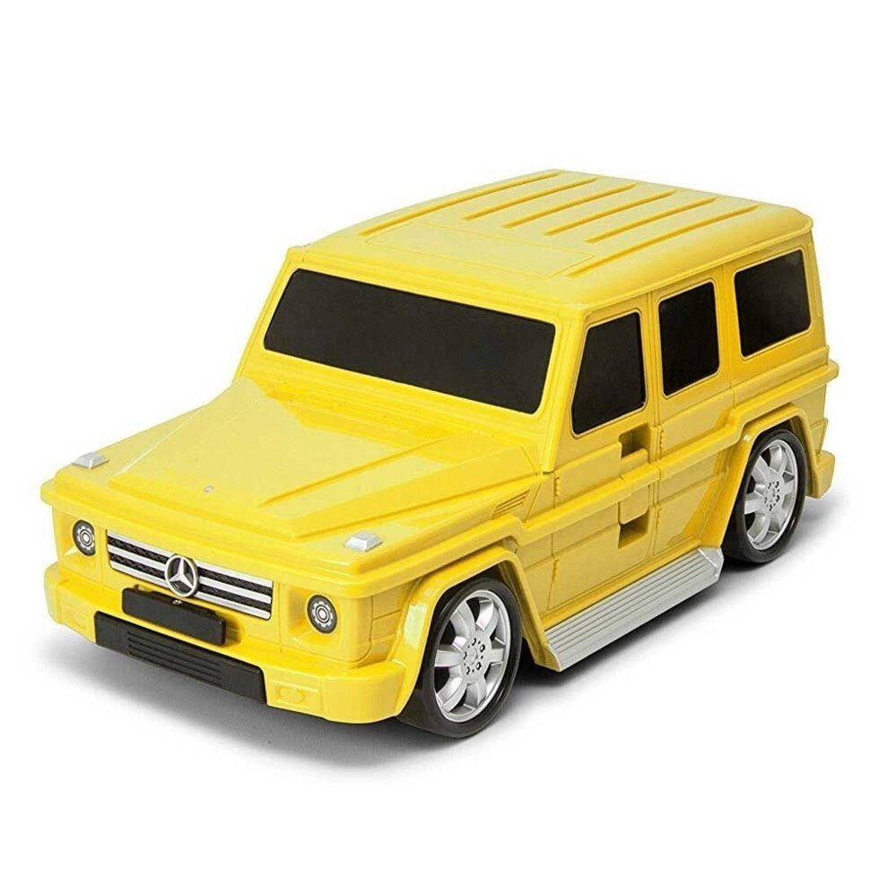 Детский чемодан Ridaz Mercedes G-class Желтый (91009W-YELLOW) от компании Интернет-магазин Encity - фото 1