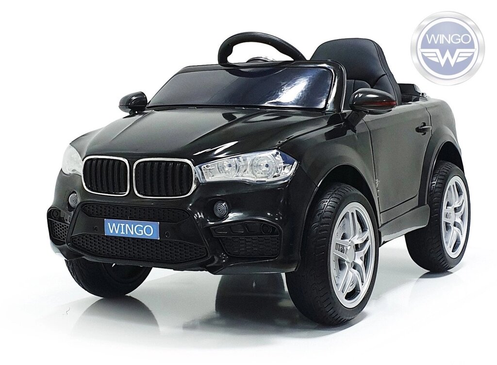 Детский электромобиль WINGO BMW M3 LUX (черный) от компании Интернет-магазин Encity - фото 1