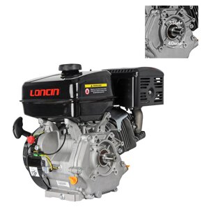 Двигатель бензиновый loncin G390F (13.0 л. с., 25*35 мм, шлиц)