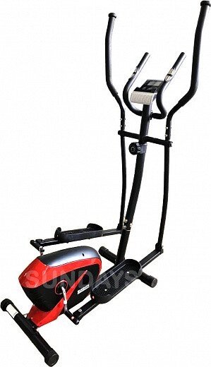 Эллиптический тренажер Sundays Fitness K8309H-1 (черный/красный) от компании Интернет-магазин Encity - фото 1