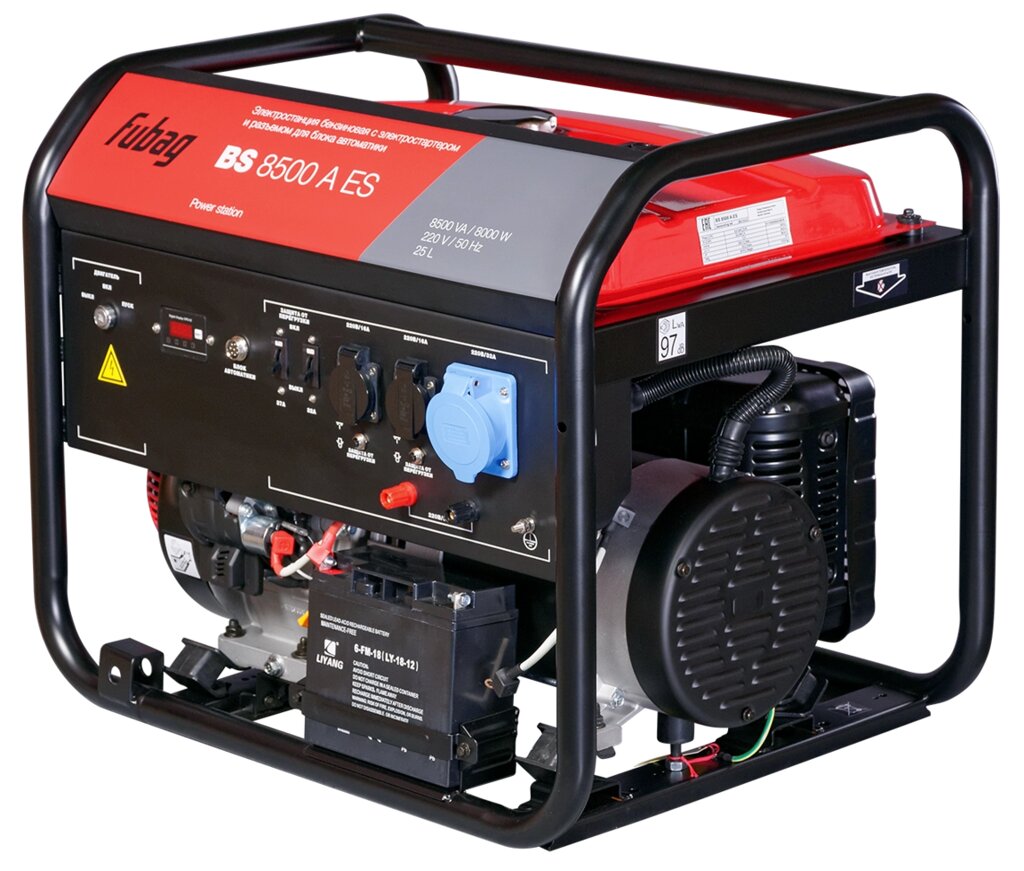 Генератор бензиновый FUBAG BS 8500 A ES с электростартером и коннектором автоматики от компании Интернет-магазин Encity - фото 1
