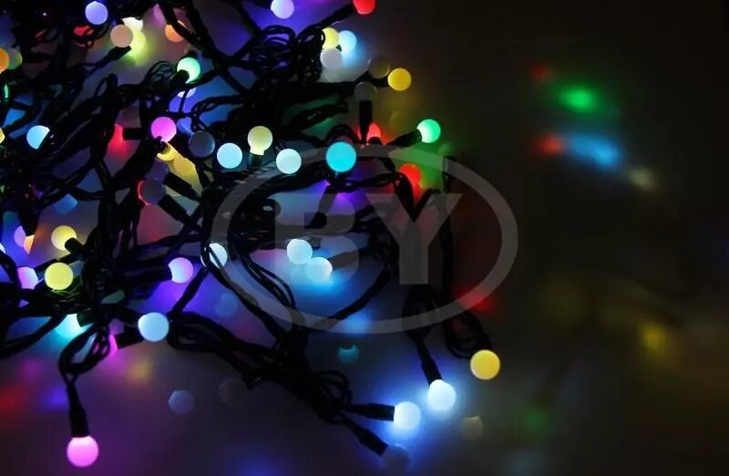 Гирлянда "светодиодные шарики" Neon-Night (20 метров; диаметр шариков 13 мм) от компании Интернет-магазин Encity - фото 1