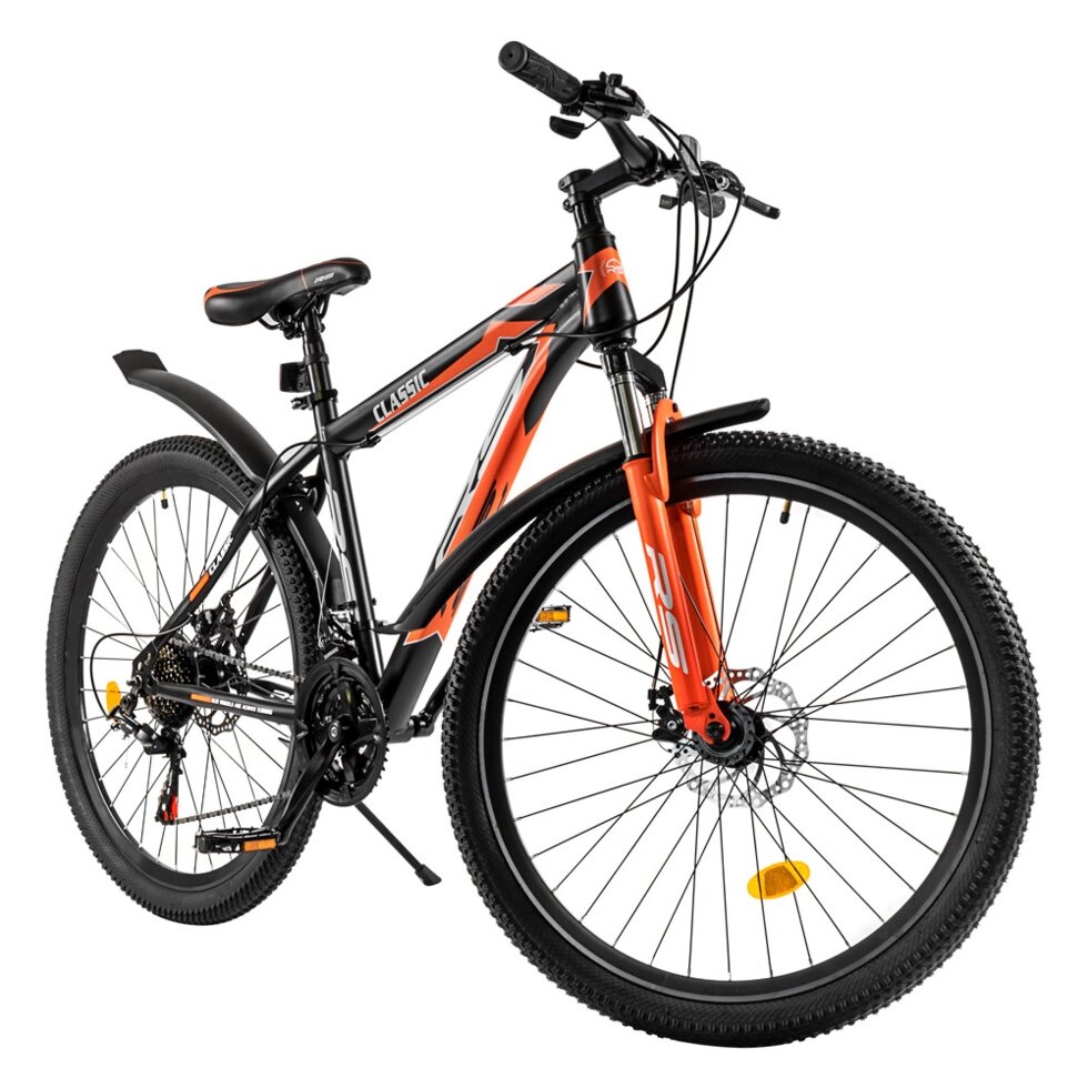 Горный велосипед RS Classic 26" (черный/оранжевый) от компании Интернет-магазин Encity - фото 1