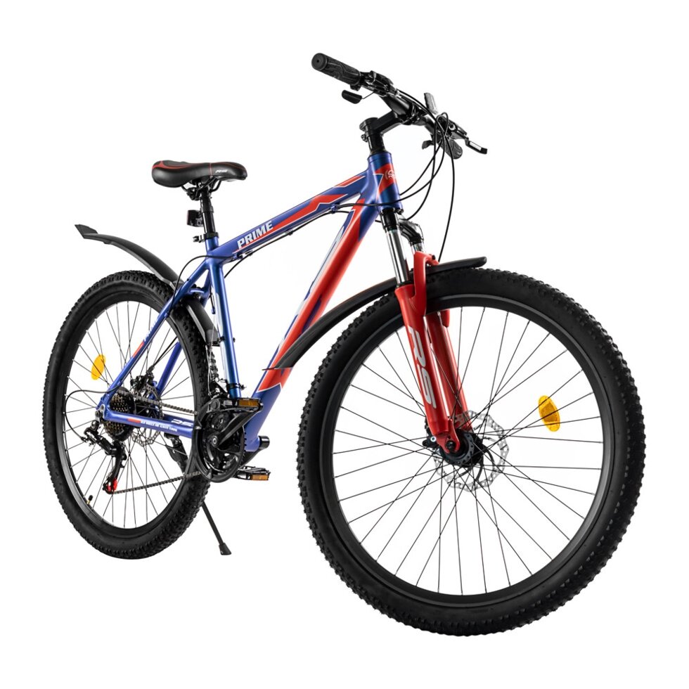 Горный велосипед RS Prime 27.5 (синий/красный) от компании Интернет-магазин Encity - фото 1
