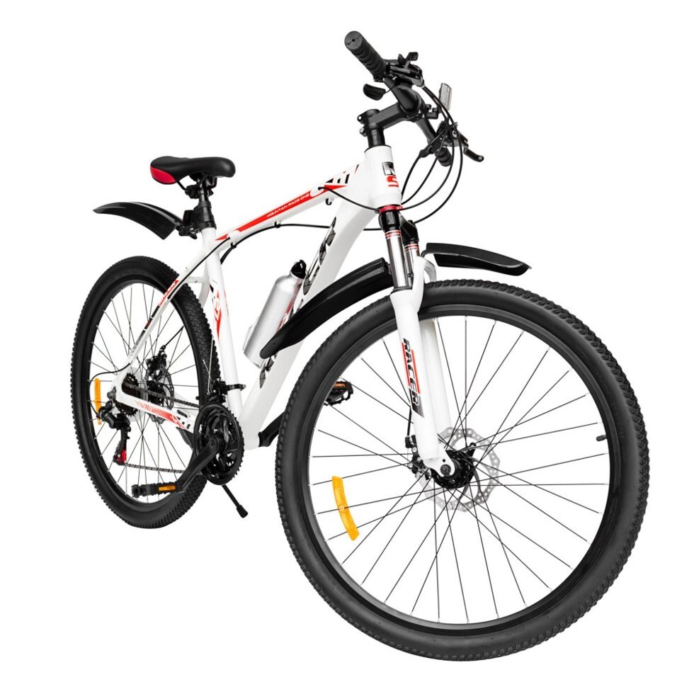 Горный велосипед RS Racer 27.5 (белый/красный) от компании Интернет-магазин Encity - фото 1