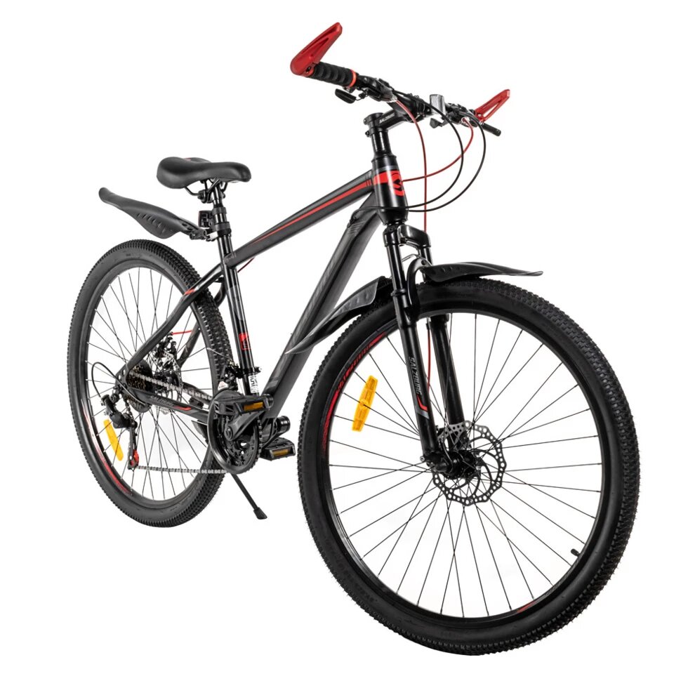 Горный велосипед RS Salzburg 27,5" (черный/красный) от компании Интернет-магазин Encity - фото 1
