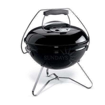 Гриль угольный WEBER Smokey Joe Premium SJP-37, 37 см, черный от компании Интернет-магазин Encity - фото 1