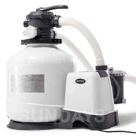 Хлоргенератор Intex с песочным фильтр-насосом 26676 (6000л/ч) от компании Интернет-магазин Encity - фото 1