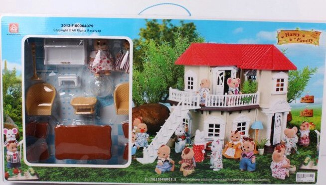 Игровой набор домик с аксессуарами 012-01 от компании Интернет-магазин Encity - фото 1