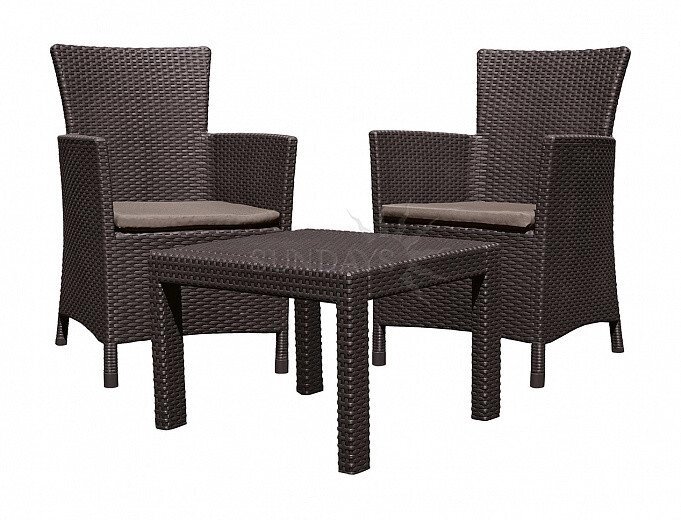 Комплект мебели KETER Rosario Balcony Set, коричневый от компании Интернет-магазин Encity - фото 1