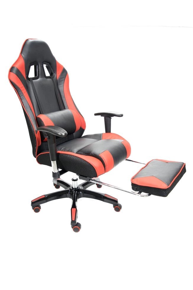 Компьютерное кресло Calviano GTS черно-красное (NF-S103) от компании Интернет-магазин Encity - фото 1