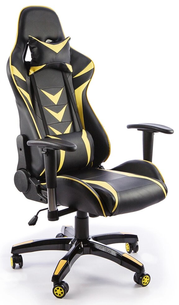 Компьютерное кресло Calviano MUSTANG желтый от компании Интернет-магазин Encity - фото 1