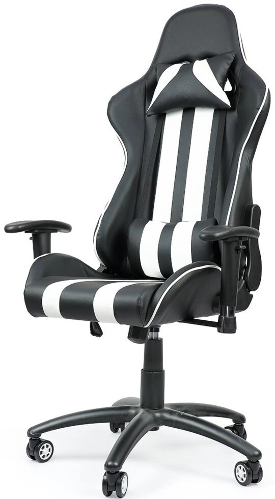 Компьютерное кресло Calviano RACE WRC white/black от компании Интернет-магазин Encity - фото 1