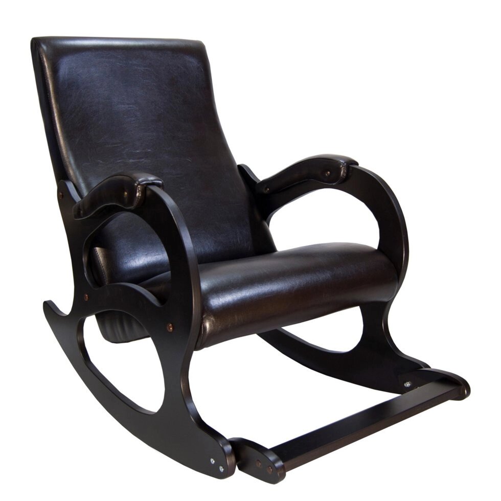 Кресло-качалка Бастион №4-2 с подножкой (селена венге) от компании Интернет-магазин Encity - фото 1