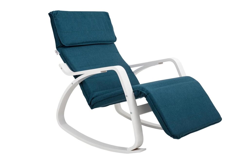 Кресло-качалка Calviano Relax 1106 синее от компании Интернет-магазин Encity - фото 1
