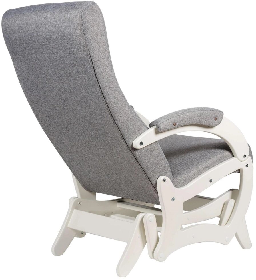 Кресло-качалка гляйдер Бастион 5 Memory 15 белые ноги от компании Интернет-магазин Encity - фото 1