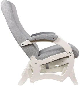 Кресло-качалка гляйдер Бастион 5 Memory 15 белые ноги