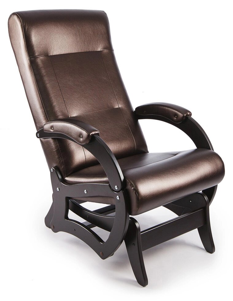Кресло-качалка гляйдер Бастион 6 Dark Brown от компании Интернет-магазин Encity - фото 1