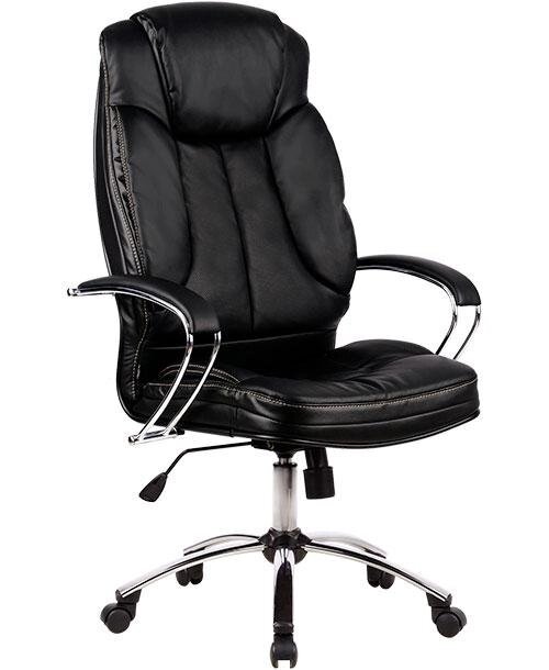 Кресло компьютерное Metta LK-12CH 721 (Черная кожа) от компании Интернет-магазин Encity - фото 1