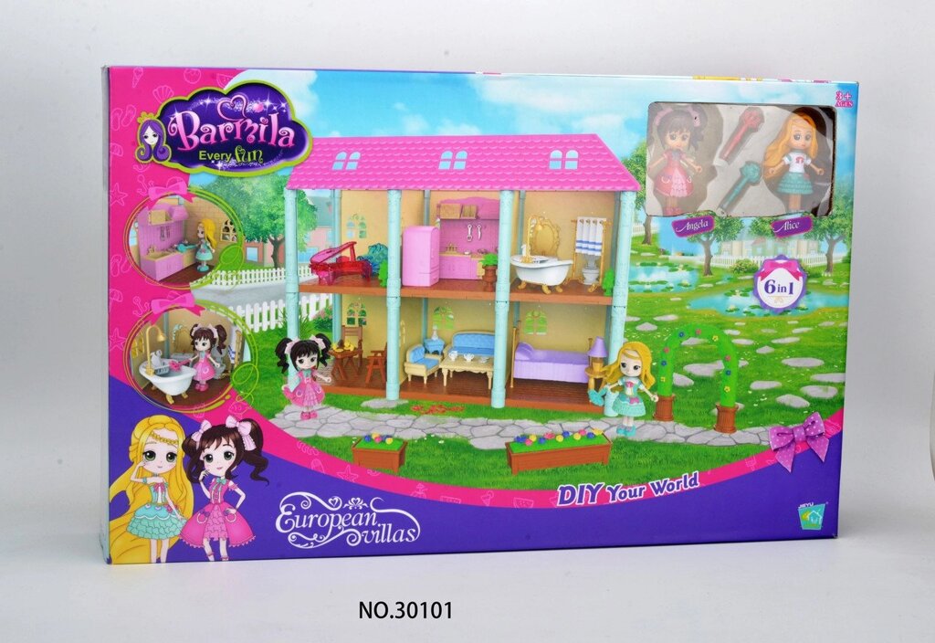 Кукольный домик Barmila 30101 от компании Интернет-магазин Encity - фото 1