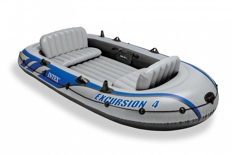 Лодка надувная Intex Excursion 4 Intex 68324NP (315х165x43 см) от компании Интернет-магазин Encity - фото 1