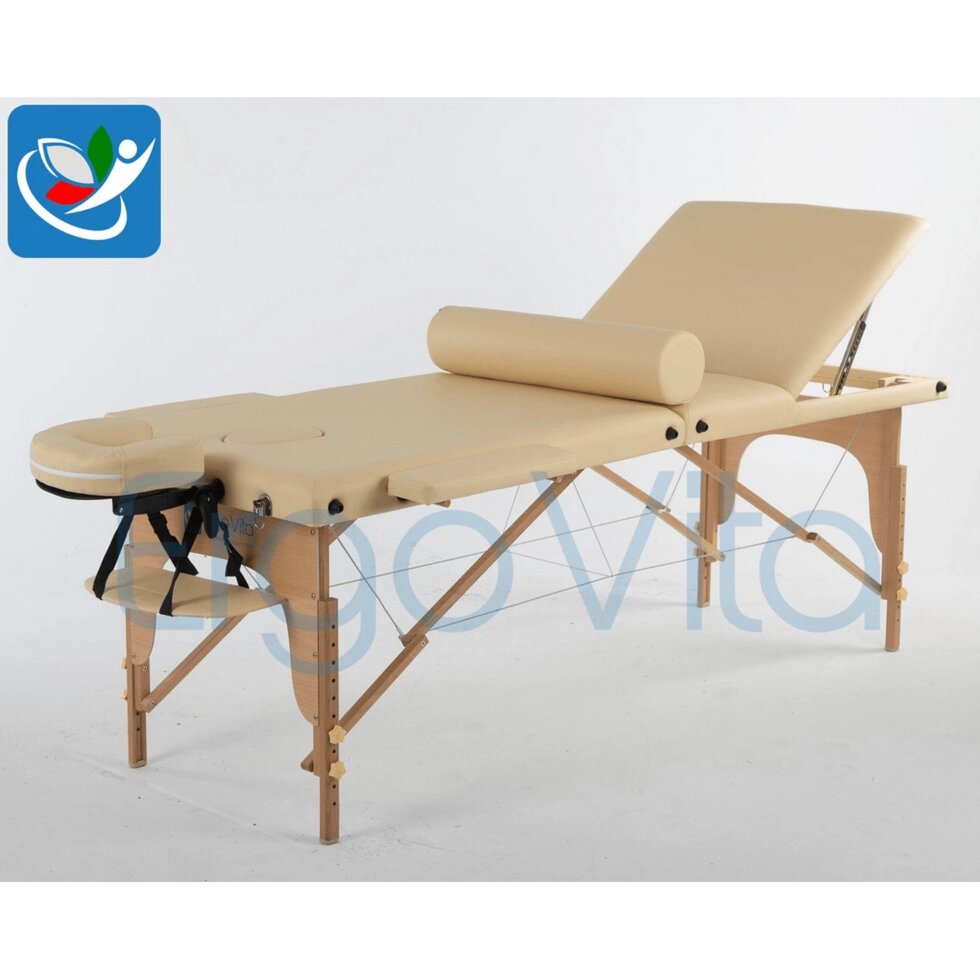 Массажный стол ErgoVita Classic Comfort Plus (бежевый) от компании Интернет-магазин Encity - фото 1