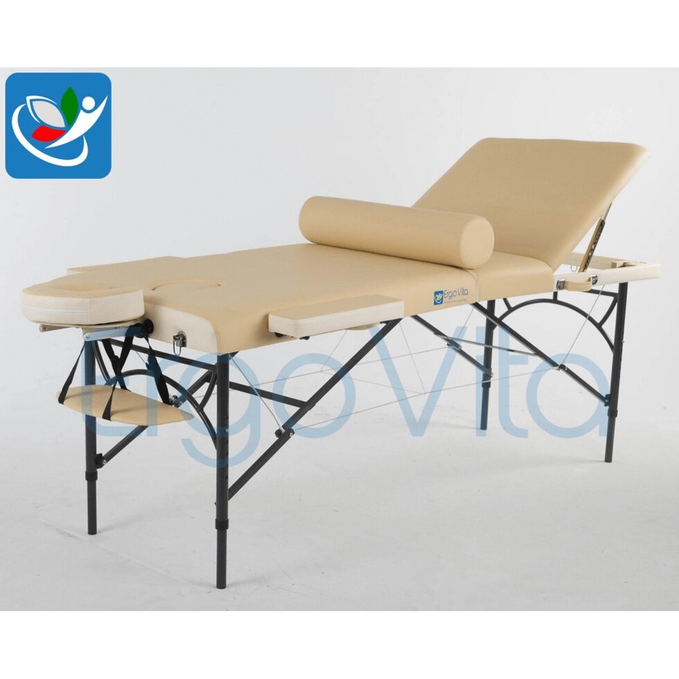 Массажный стол ErgoVita Master Alu Comfort Plus (бежевый) от компании Интернет-магазин Encity - фото 1