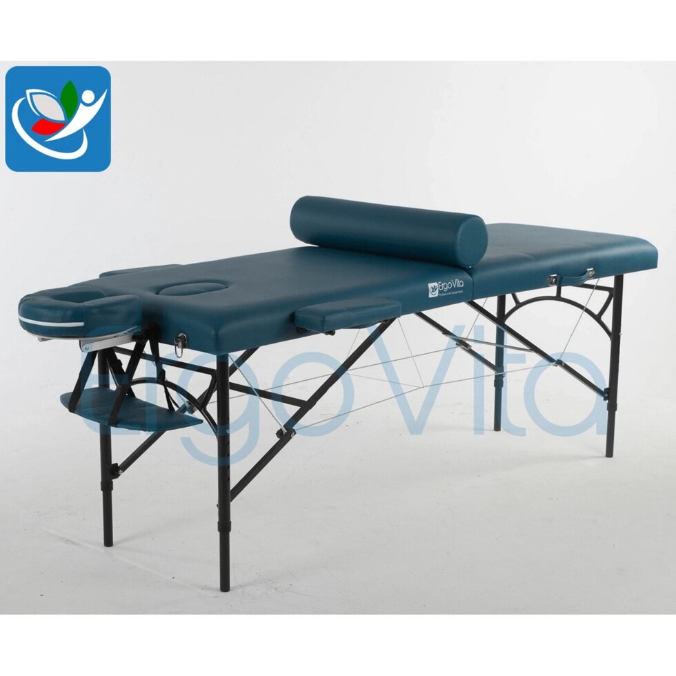 Массажный стол ErgoVita Master Alu (сине-зеленый) от компании Интернет-магазин Encity - фото 1