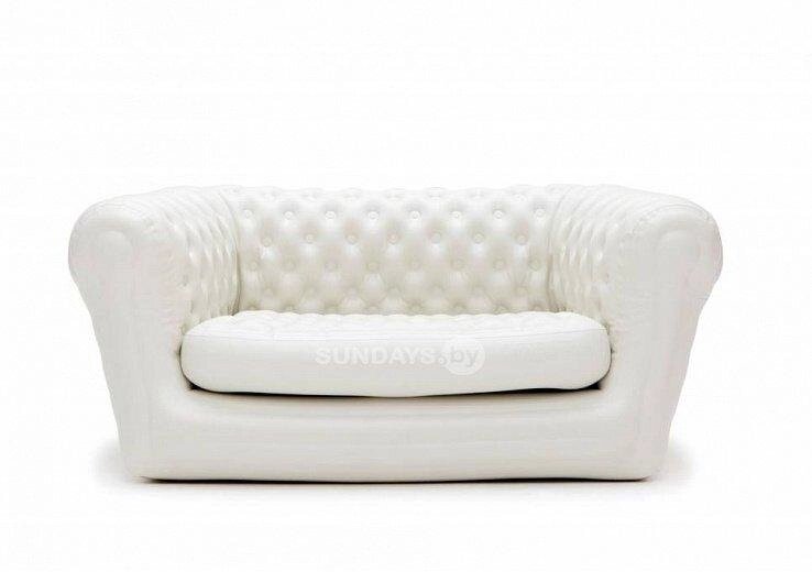 Надувной премиальный диван Blofield BigBlo 2 WHITE от компании Интернет-магазин Encity - фото 1