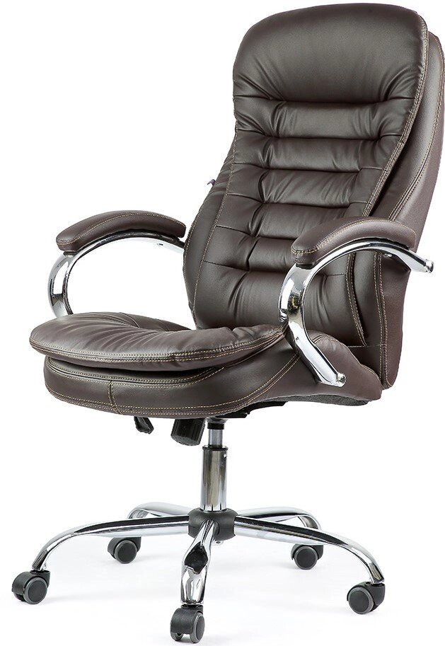 Офисное кресло Calviano VIP-Masserano SA-1693 Н Brown от компании Интернет-магазин Encity - фото 1