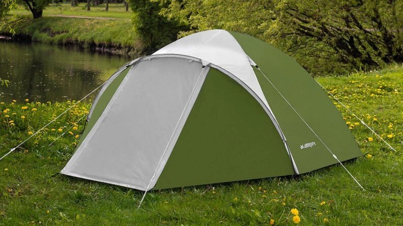 Палатка ACAMPER ACCO green 2-местная 3000 мм/ст от компании Интернет-магазин Encity - фото 1