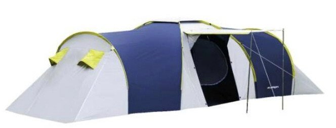 Палатка ACAMPER NADIR 8-местная зелёная/синяя от компании Интернет-магазин Encity - фото 1