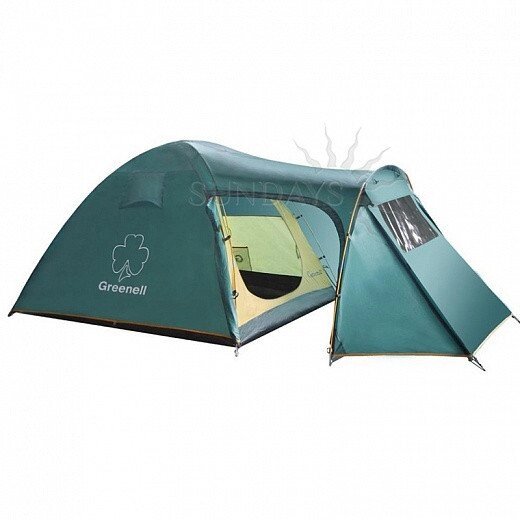 Палатка Greenell КАВАН 3 , зеленый от компании Интернет-магазин Encity - фото 1
