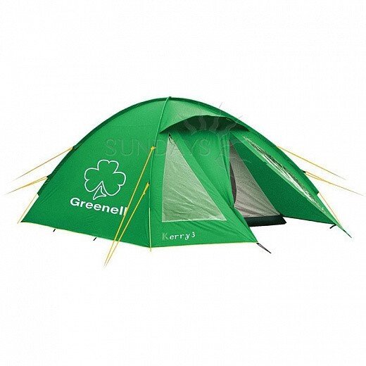 Палатка Greenell КЕРРИ 3 V3, зеленый от компании Интернет-магазин Encity - фото 1
