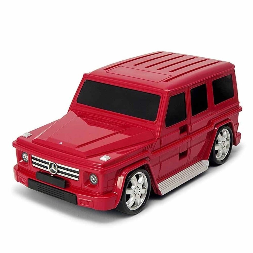 Детский чемодан Ridaz Mercedes G-class Красный (91009W-RED) - преимущества