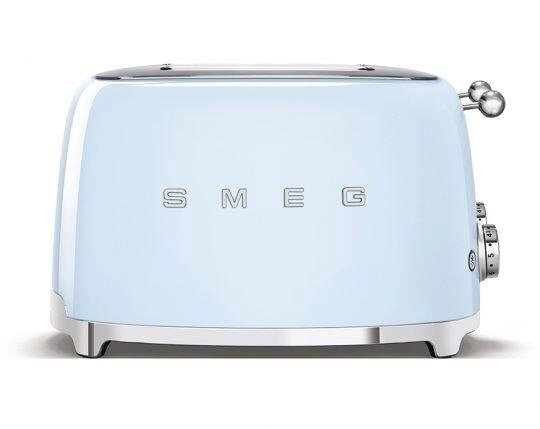 Тостер на 4 ломтика Smeg TSF03PBEU пастельный голубой - особенности