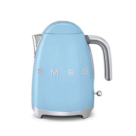Чайник электрический Smeg KLF03PBEU голубой - интернет магазин